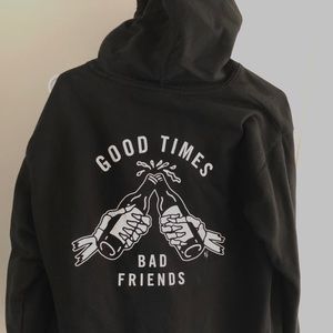 Mens Sketchy Tank Hoodie